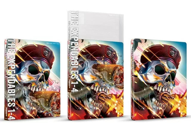 The Expendables 1-4 Collection 4K SteelBook (Exclusive)