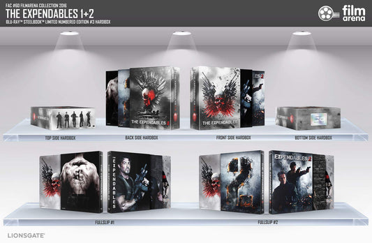 The Expendables 1 & 2 1-Cilck SteelBook (2010-2012)(FAC#060)(Czech)