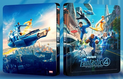 [Pre-Order] The Fantastic 4: First Steps Lenticular SteelBook (2025)(BP#15)(EMPTY)(China)