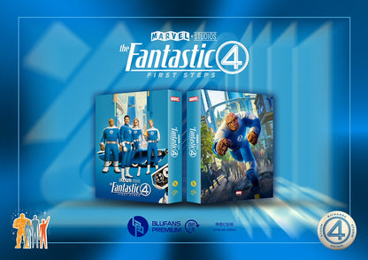 [Pre-Order] The Fantastic 4: First Steps 1-Click SteelBook (2025)(BP#15)(EMPTY)(China)