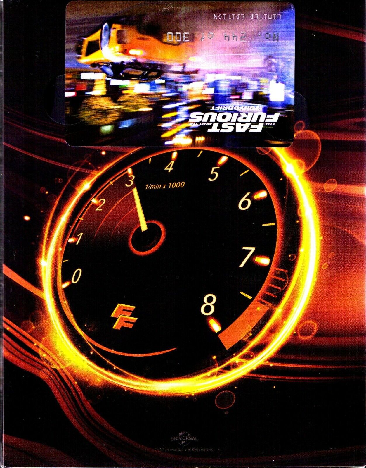 The Fast and the Furious: Tokyo Drift Full Slip SteelBook (2006)(FAC#90)(Czech)