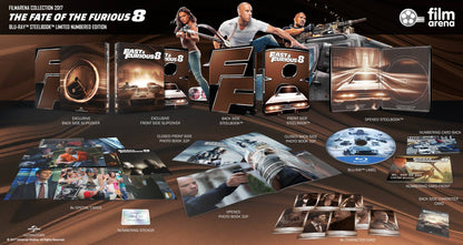 The Fast and the Furious Full Slip SteelBook: Edition #2 (Fast and Furious 8)(2017)(FAC#91)(Czech)