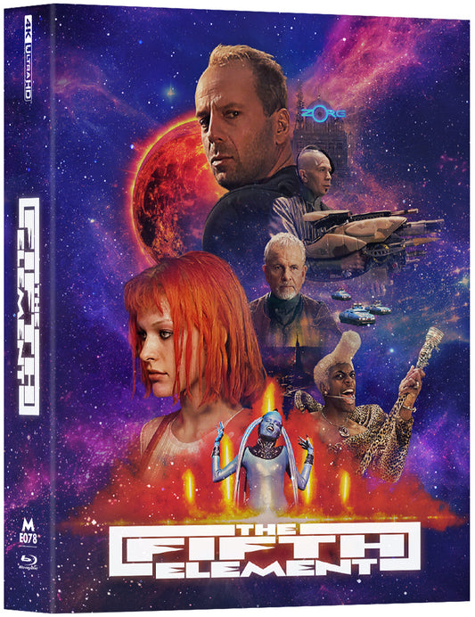 The Fifth Element 4K Double Lenticular B SteelBook (ME#78)(Hong Kong)