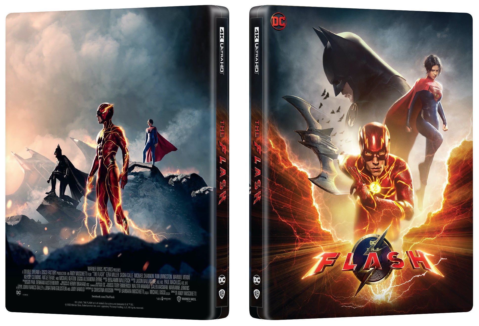 The Flash 4K 1-Click SteelBook (2023)(ME#60)(Hong Kong)