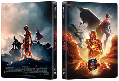 The Flash 4K Lenticular SteelBook (2023)(ME#60)(Hong Kong)