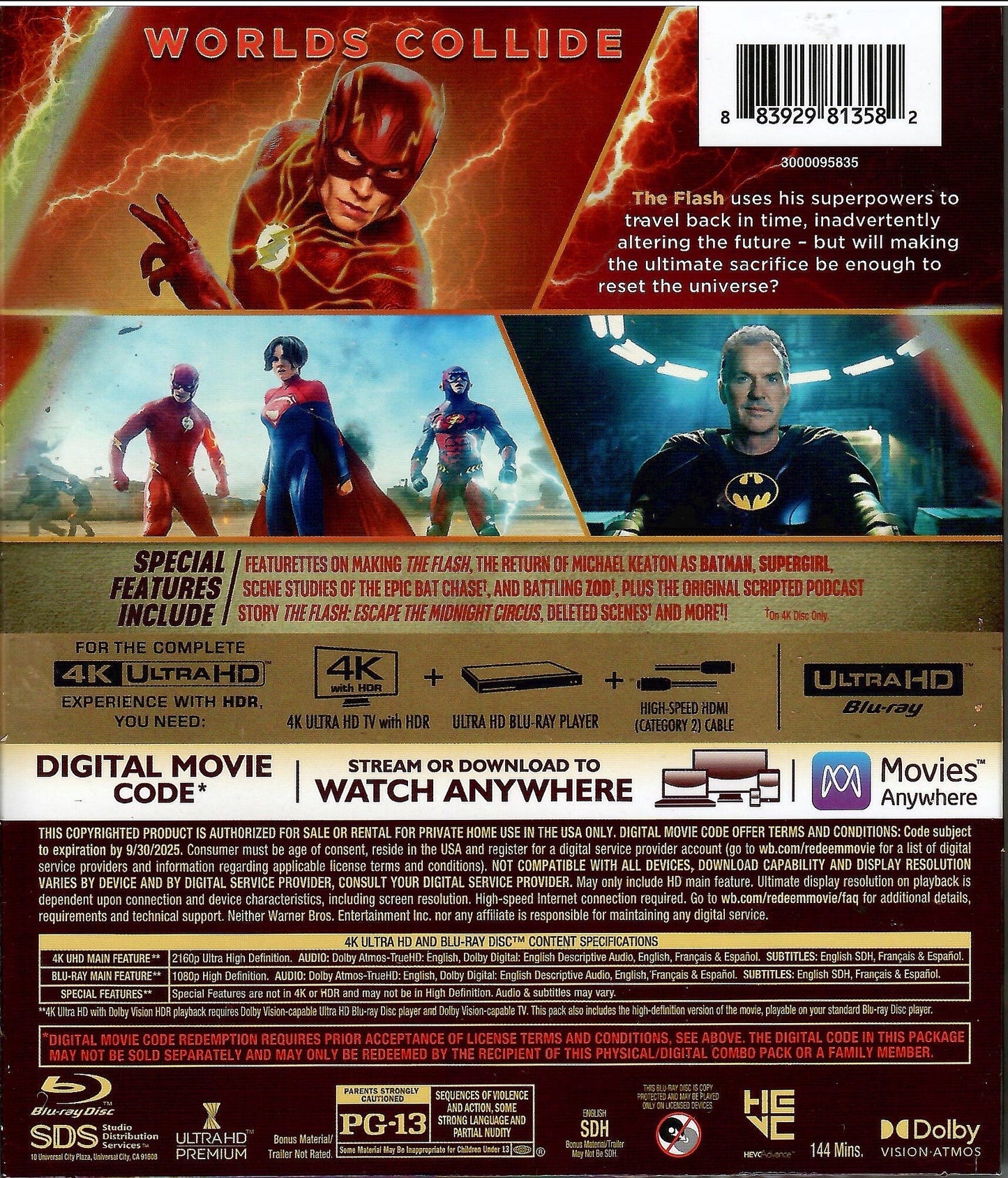The Flash 4K DigiPack (2023)(Exclusive)