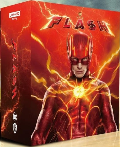 The Flash 4K Lenticular 1-Click SteelBook (HDZeta Gold Label)(2023)(China)(EMPTY)(Slip Box)