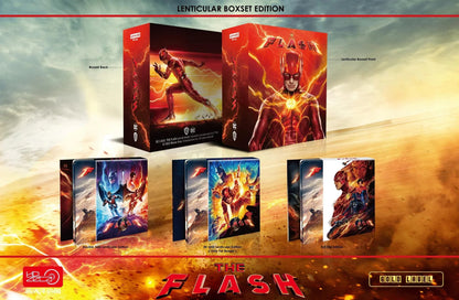 The Flash 4K Lenticular 1-Click SteelBook (2023)(HDZeta Gold Label)(China)