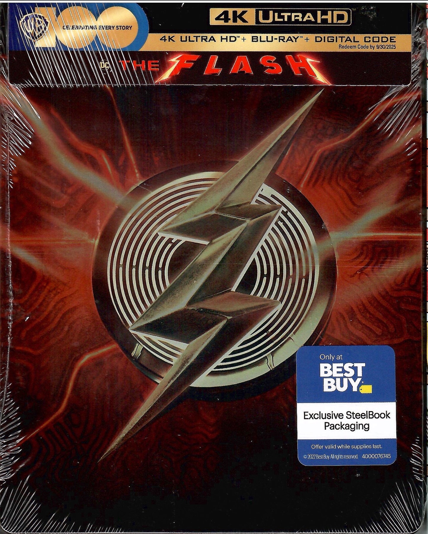 The Flash 4K SteelBook (2023)(Exclusive)