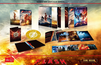 The Flash Double Lenticular SteelBook (2023)(HDZeta Gold Label)(China)