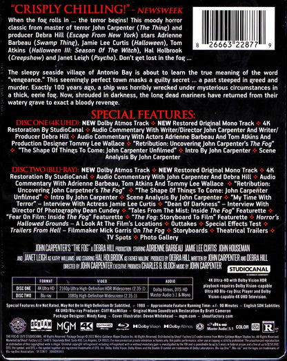 The Fog 4K SteelBook (1980)