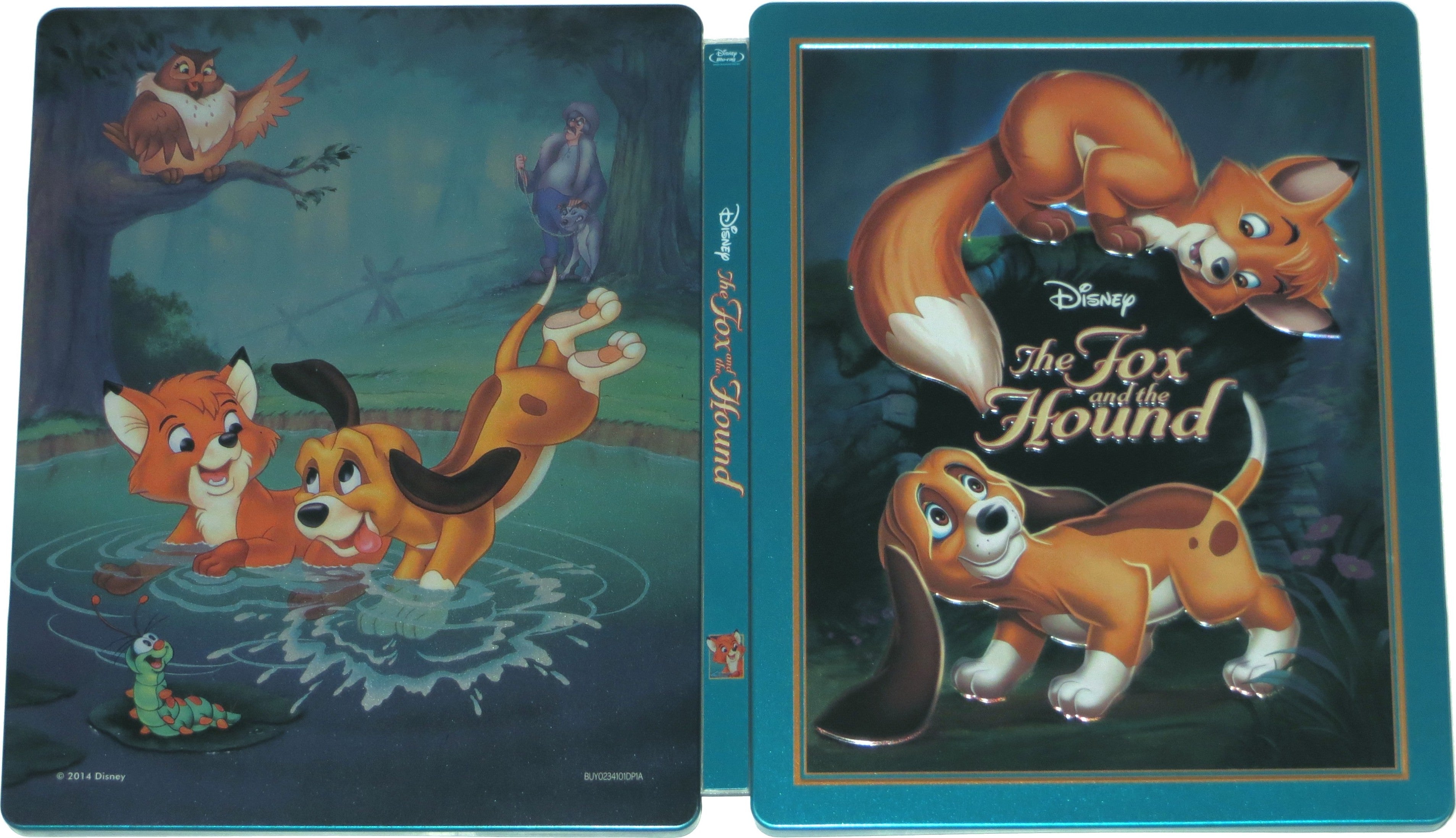 The Fox and the Hound SteelBook: Disney Collection #24 (UK)