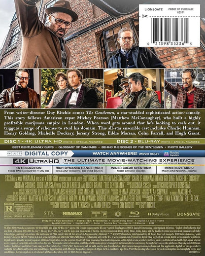 [Pre-Order] The Gentlemen 4K SteelBook (2019)(Exclusive)