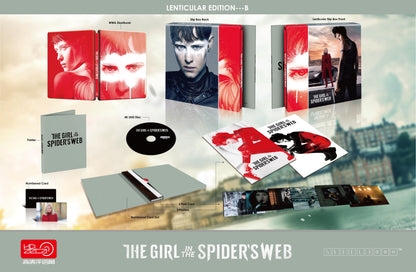 The Girl in the Spider's Web 4K Lenticular B HDZeta SteelBook (China)