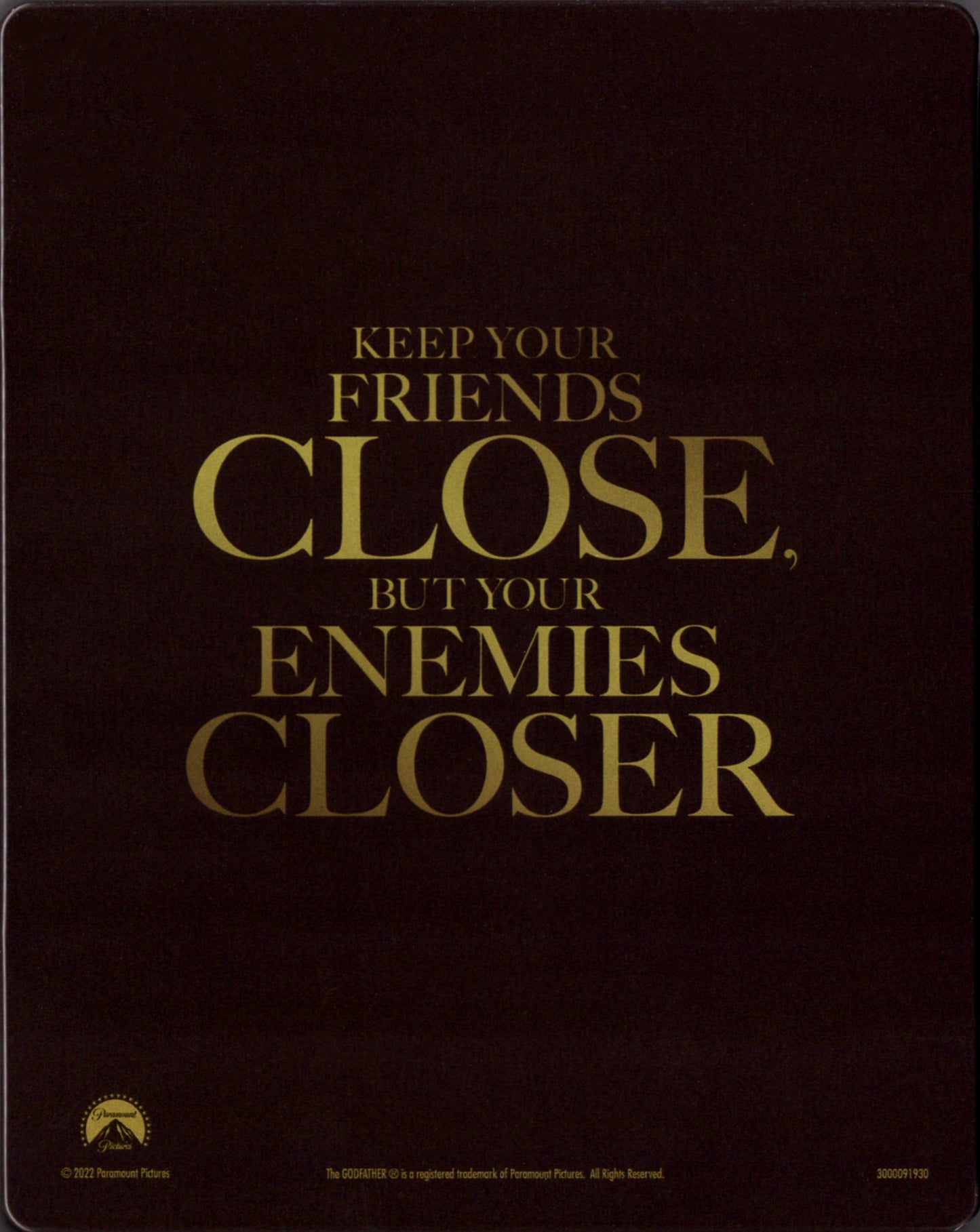 The Godfather: Part II 4K SteelBook (1974)