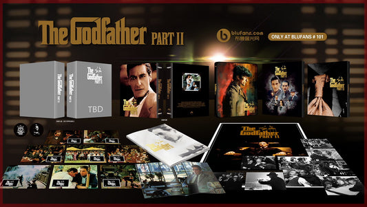 The Godfather: Part II 4K XL Full Slip SteelBook (1974)(Blufans OAB#101)(China)