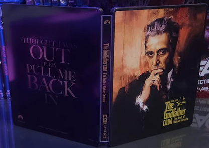 The Godfather Coda: The Death of Michael Corleone - Part III 4K SteelBook (1990)