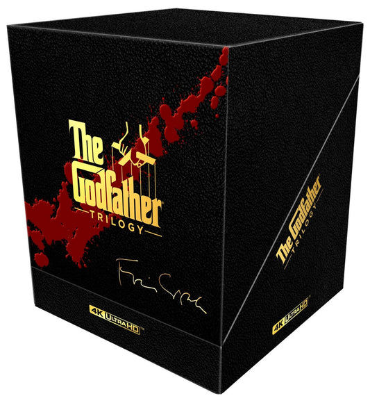 The Godfather Trilogy 4K 1-Click SteelBook + Lenticular Magnet (1972-1990)(WCE#25-27)(Korea)(EMPTY)(Slip Box)