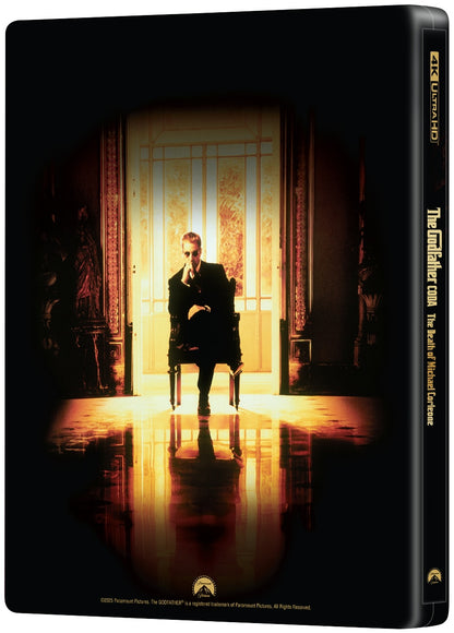 The Godfather Coda: The Death of Michael Corleone - Part III 4K Full Slip SteelBook (1990)(ME#88)(Hong Kong)