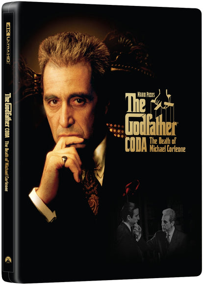 The Godfather Coda: The Death of Michael Corleone - Part III 4K 1-Click SteelBook (1990)(ME#88)(Hong Kong)