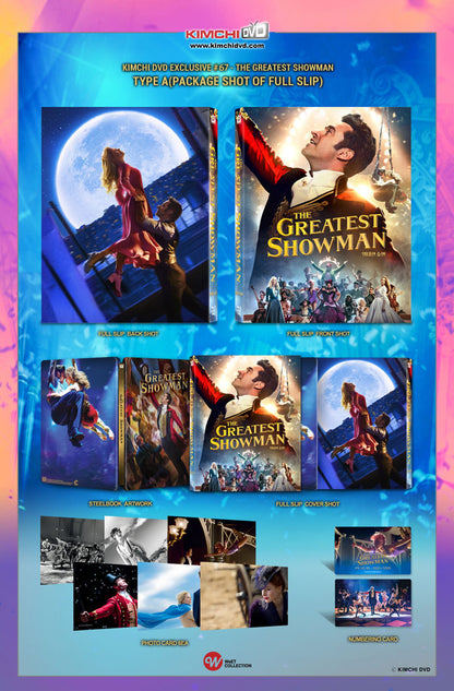 The Greatest Showman Full Slip SteelBook (KE#67)(Korea)