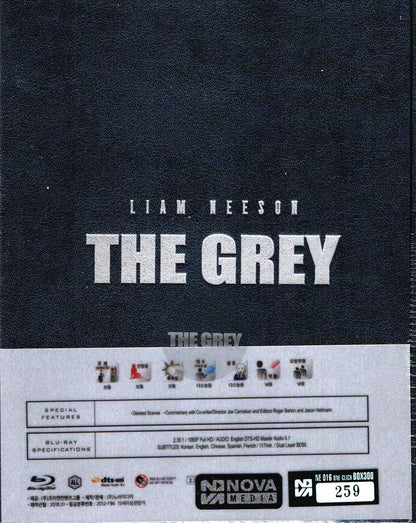 The Grey 1-Click SteelBook (Korea)