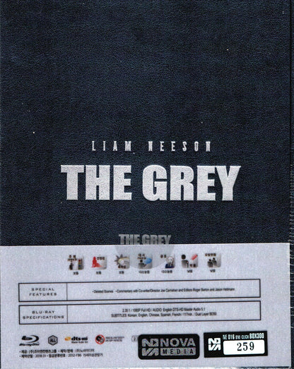 The Grey 1-Click SteelBook (2012)(NE#16)(Korea)