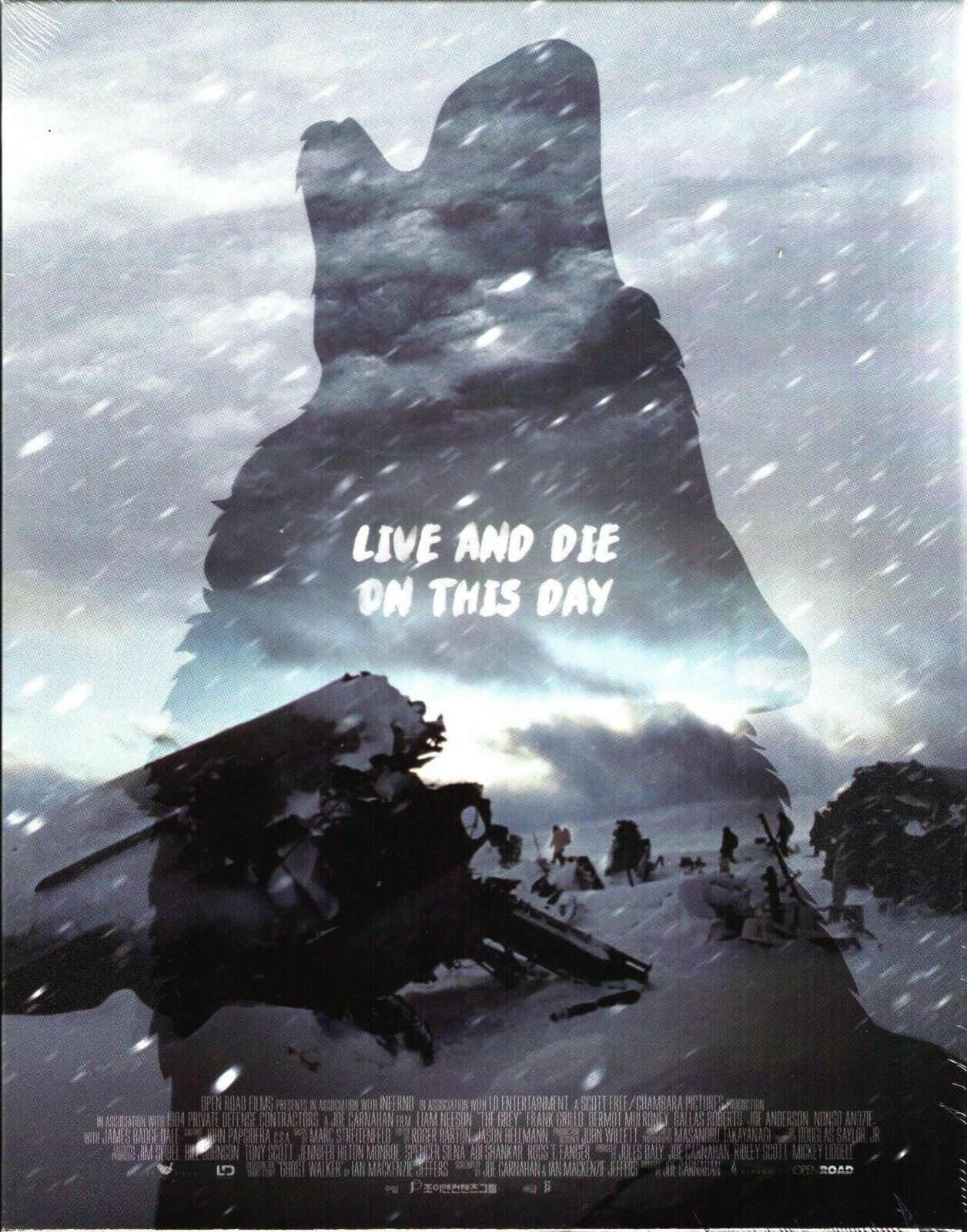 The Grey 1-Click SteelBook (2012)(NE#16)(Korea)