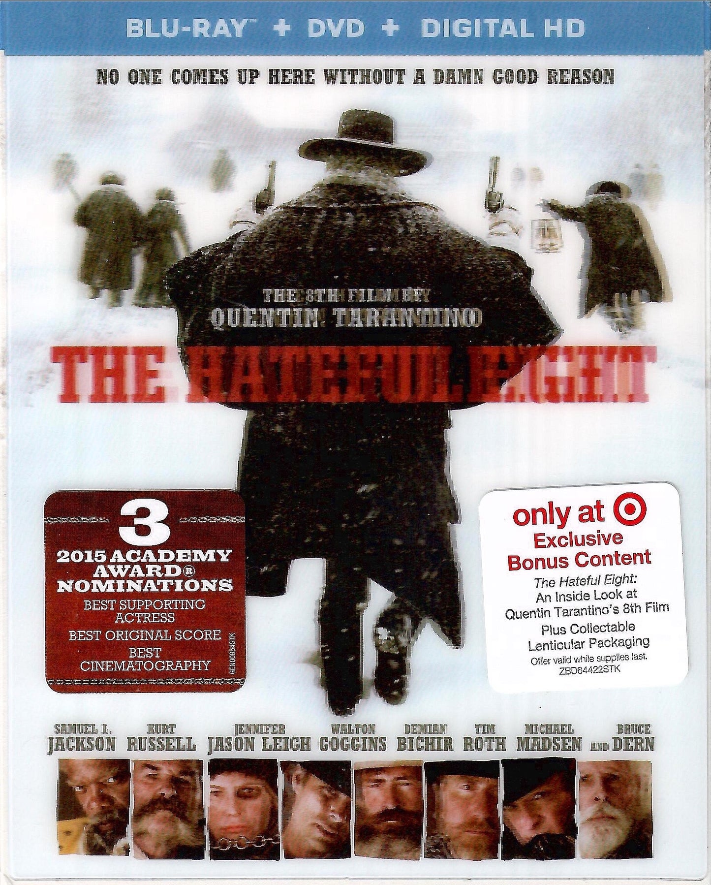 The Hateful Eight (Exclusive Lenticular Slip)