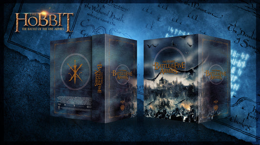The Hobbit: The Battle of the Five Armies 4K 1-Click SteelBook - Extended Edition (Blufans#105)(China)