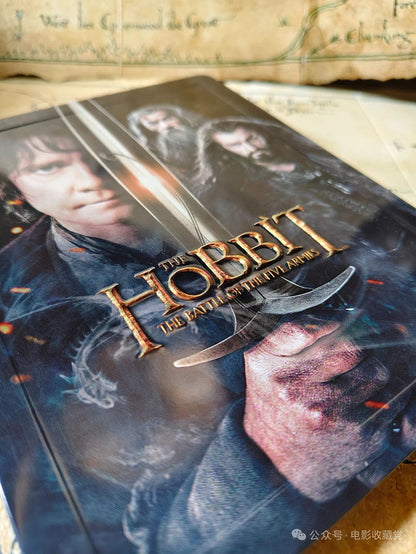 The Hobbit: The Battle of the Five Armies 4K Double Lenticular SteelBook - Extended Edition (Blufans#105)(China)
