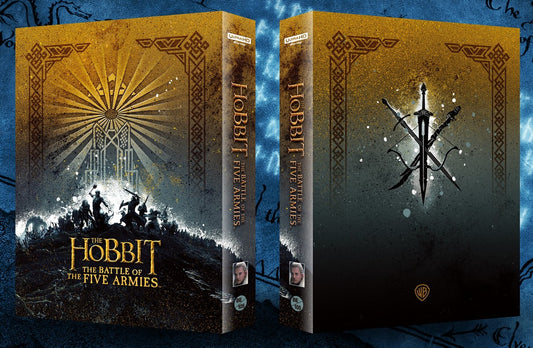 The Hobbit: The Battle of the Five Armies Full Slip SteelBook - Extended Edition (Blufans#105)(China)