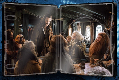 The Hobbit: The Desolation of Smaug 4K 1-Click SteelBook - Extended Edition (Blufans#104)(China)