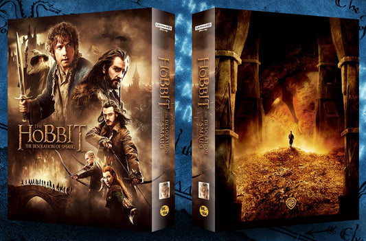 The Hobbit: The Desolation of Smaug 4K Lenticular SteelBook (Blufans#104)(China)
