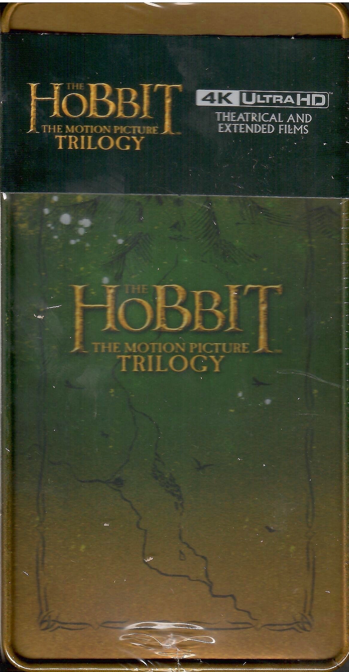 The Hobbit 4K: The Motion Picture Trilogy 1-Click SteelBook - Extended Edition (UK)