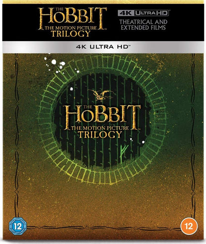 The Hobbit 4K: The Motion Picture Trilogy 1-Click SteelBook - Extended Edition (UK)