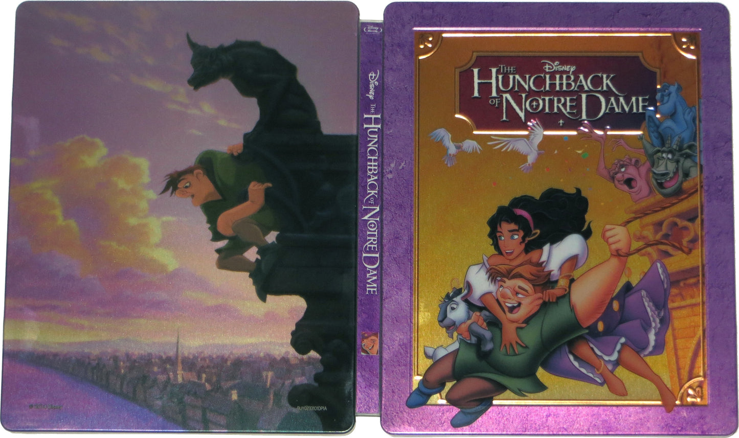 The Hunchback of Notre Dame SteelBook: Disney Collection #20 (UK)