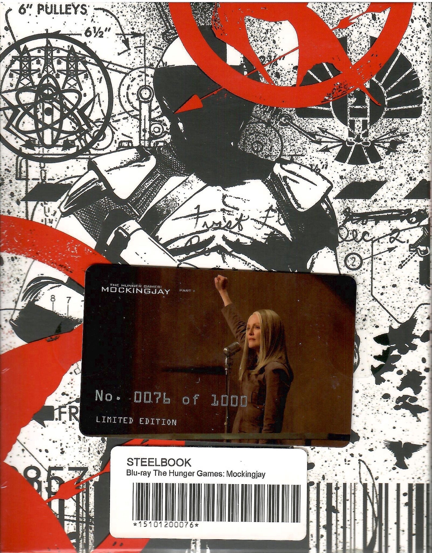 The Hunger Games: Mockingjay - Part 1 Full Slip SteelBook + Lenticular Magnet (FAC#008)(Czech)