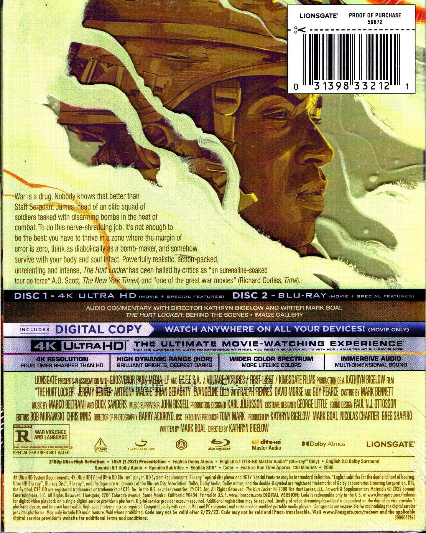 The Hurt Locker 4K SteelBook (Exclusive)