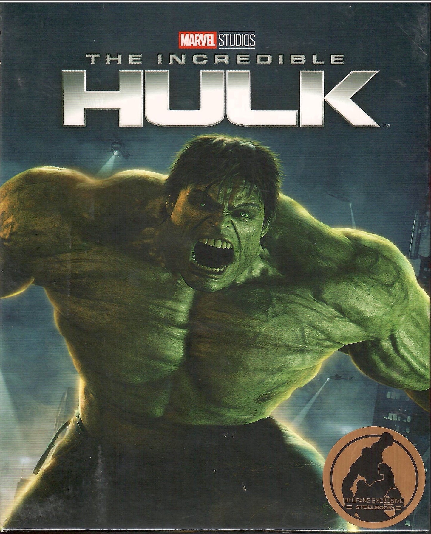 The Incredible Hulk 4K 1-Click SteelBook (#30)(China)(EMPTY)(Slip Box)