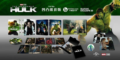 The Incredible Hulk 4K Full Slip SteelBook (Blufans #30)(China)