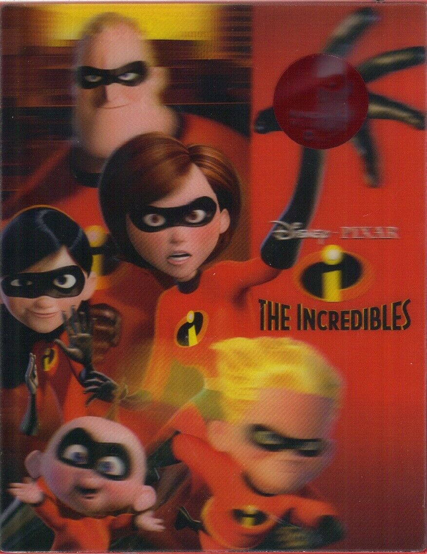 The Incredibles Lenticular B1 SteelBook (2004)(KE#36)(Korea)