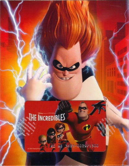 The Incredibles Lenticular B1 SteelBook (2004)(KE#36)(Korea)