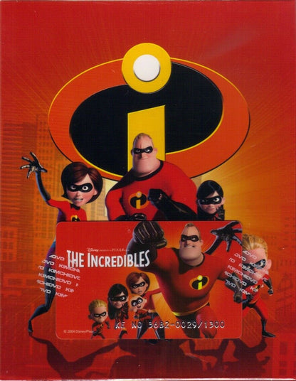 The Incredibles Lenticular B2 SteelBook (2004)(KE#36)(Korea)