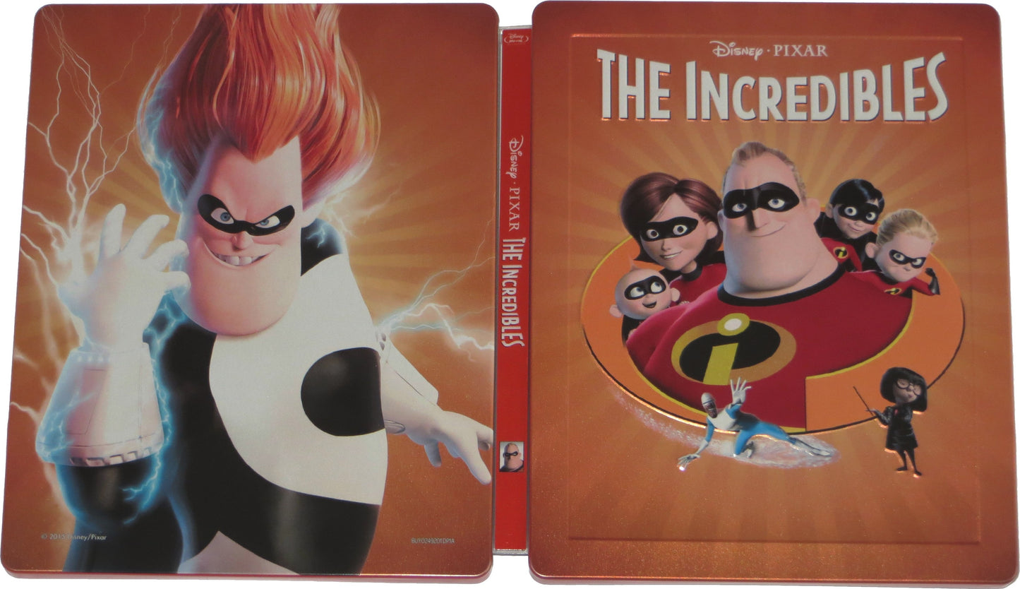 The Incredibles SteelBook: The Pixar Collection #10 (2004)(UK)