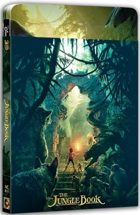 The Jungle Book 3D Lenticular SteelBook (2016)(NC#11)(Korea)