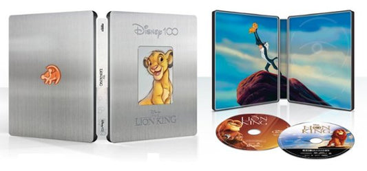 The Lion King 4K SteelBook: Disney 100th Anniversary Edition (1994)(Exclusive)