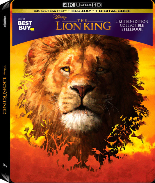 The Lion King 4K SteelBook (2019)(Exclusive)