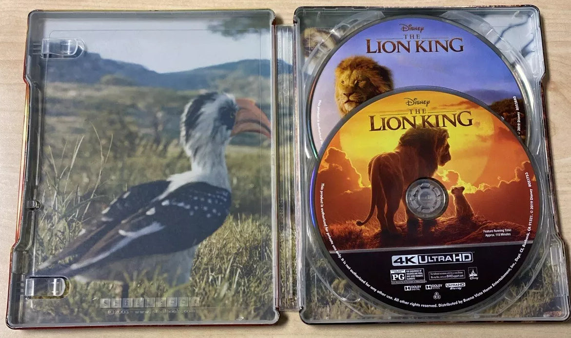 The Lion King 4K SteelBook (2019)(Exclusive)