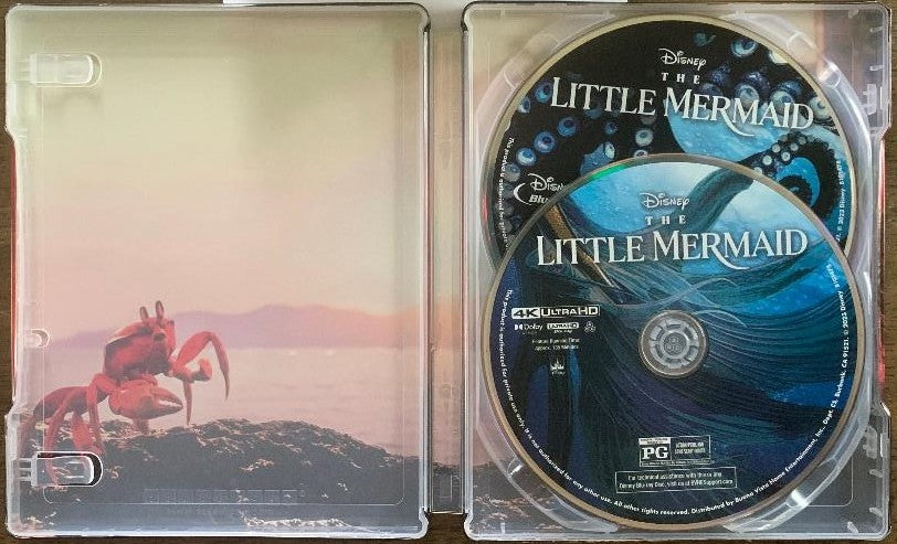 The cheapest Little Mermaid 4k SteelBook